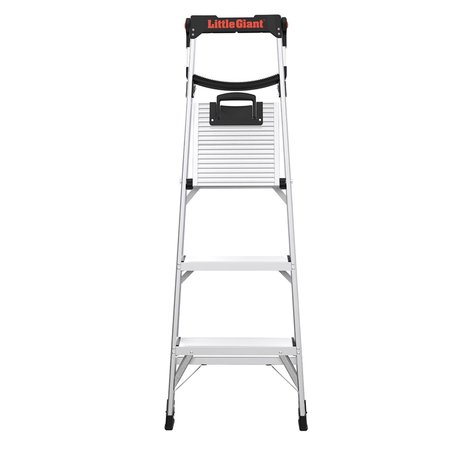 Little Giant Ladders Xtra-Lite Plus 5 ft. H Aluminum Step Ladder Type IAA 375 lb. capacity 15265-092